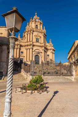 Ragusa İbla 'daki San Giorgio Katedrali, Sicilya, İtalya, Avrupa, Dünya Mirası Bölgesi