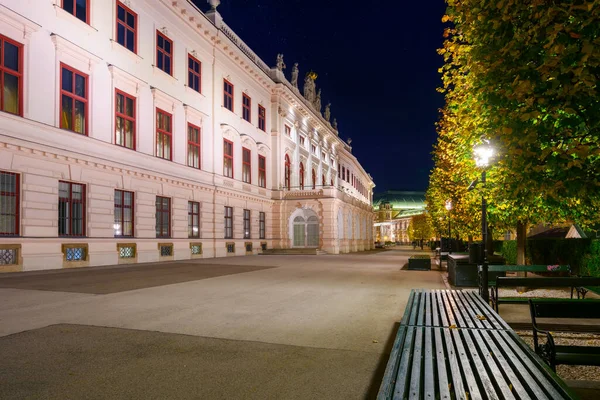 Vienna Austria Oct 2019 Famouse European Opera House Night Popular — Stockfoto
