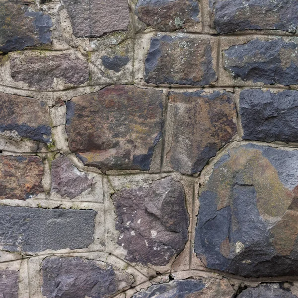Medieval Stone Wall Vintage Architectural Background — Stock fotografie