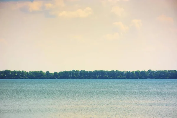 stock image strbske pleso water reserve. popular vacation place in slovakia. countryside landscape in summer. vacation season