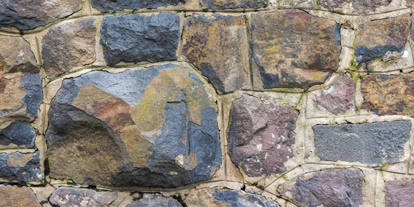 ヴィンテージ石の石積み 城の壁の岩 古代建築の背景 — ストック写真