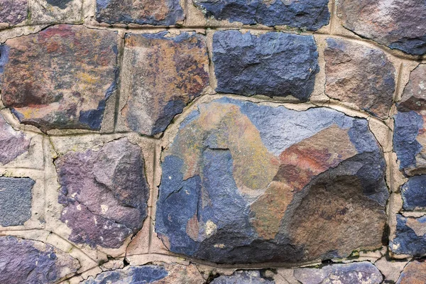 Vintage Stone Wall Grunge Architectural Background — ストック写真