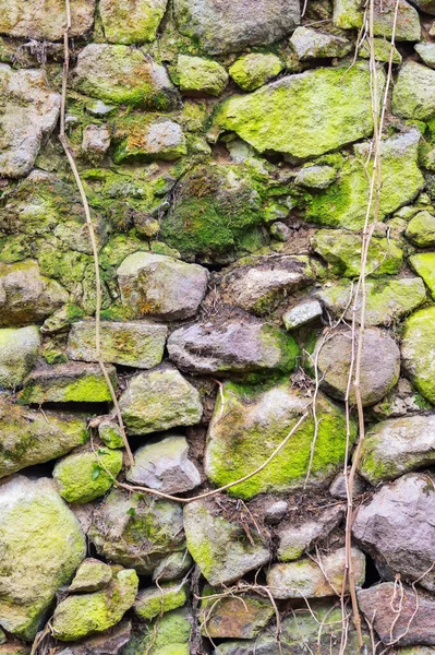 Узор Каменной Стены Старая Грубая Поверхность — стоковое фото