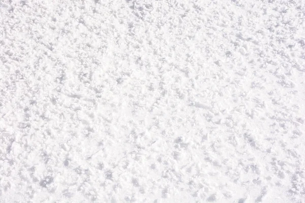 closeup texture of a rough white snow. cold nature outdoor background