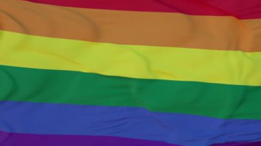 Orijinal gurur bayrağı gay. Gökkuşağı Eşcinsel Amerika lezbiyen ABD lgbtq bayrağı rüzgarda dalgalanıyor. ABD Eşcinsel Gururu arkaplanı.