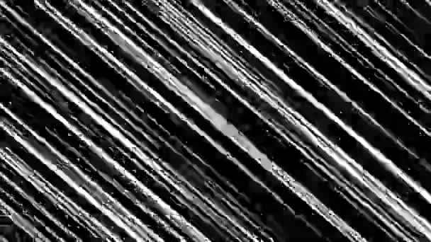 对角线动画速度线 黑色背景上的Anime风格的运动条纹 — 图库视频影像
