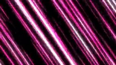 Anime hız çizgileri. Hızla parlayan neon ışıkları pembe ve serin mavi çizgiler çiziyor..