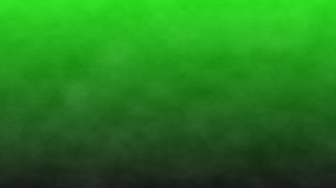 Krom anahtarda gerçekçi koyu duman, yeşil ekran arkaplan.