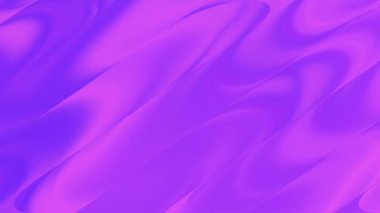 Mor, menekşe rengi sıvı dalga arkaplanı. Kusursuz döngü canlandırması.