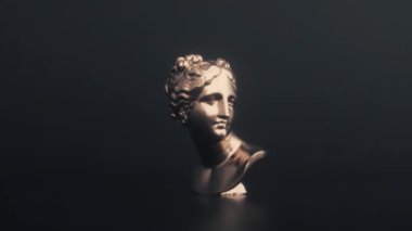 Venüs 'ün antik bir heykelinin altın kafası..