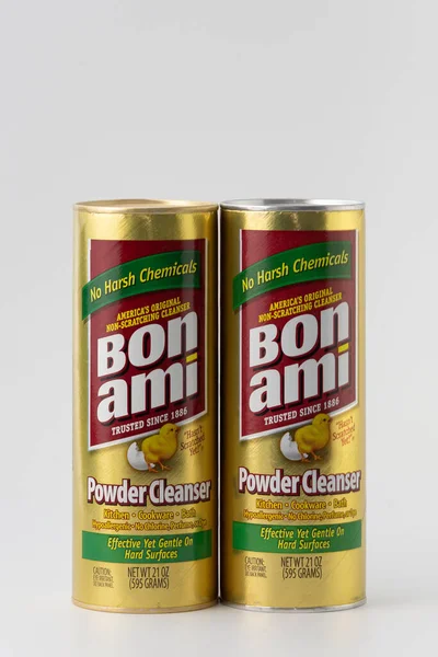 Paul Usa Οκτωβρίου 2022 Bon Ami Powder Cleanser Containers Και — Φωτογραφία Αρχείου