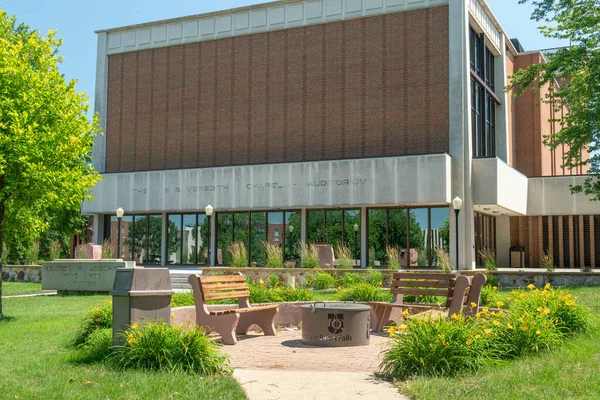 Sioux Falls Eua Julho 2022 Merideth Chape Campus Universidade Sioux — Fotografia de Stock