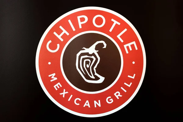 Paul Usa February 2023 Chipolte Mexican Grill Trademark Close — стокове фото