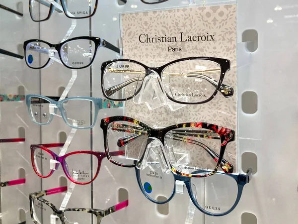 Paul Usa February 2023 Christian Lacroix Paris Eyewear Display Close — Stok Foto