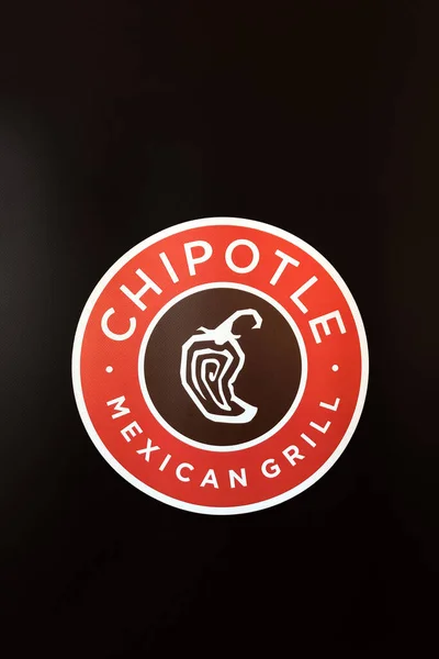 Paul Eua Fevereiro 2023 Chipolte Mexican Grill Logo Close — Fotografia de Stock