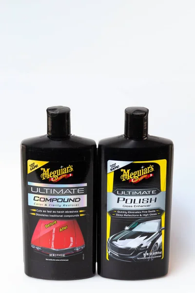 Paul Usa May 2023 Meguiars Ultimate Polish Gloss Enhancer Container — 스톡 사진