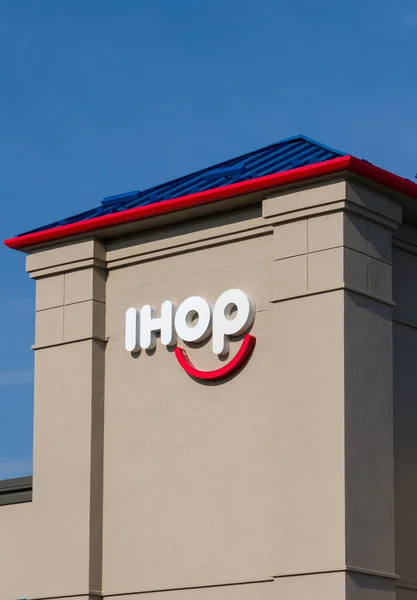 Sioux Falls Estados Unidos Junio 2023 Ihop Restaurante Exterior Logotipo — Foto de Stock
