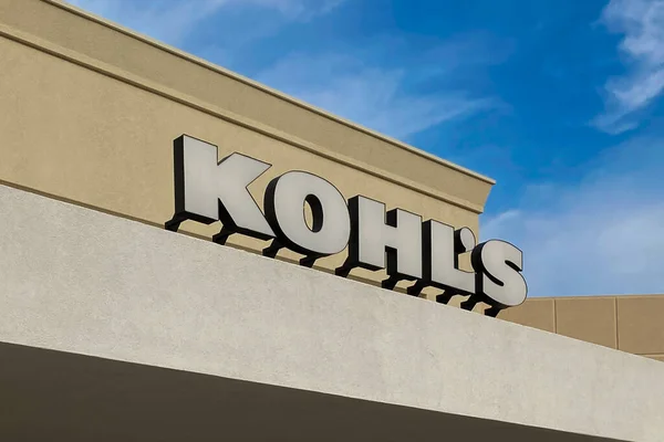 Sioux Falls Usa Juni 2023 Kohls Kaufhaus Außenschild Und Markenlogo — Stockfoto