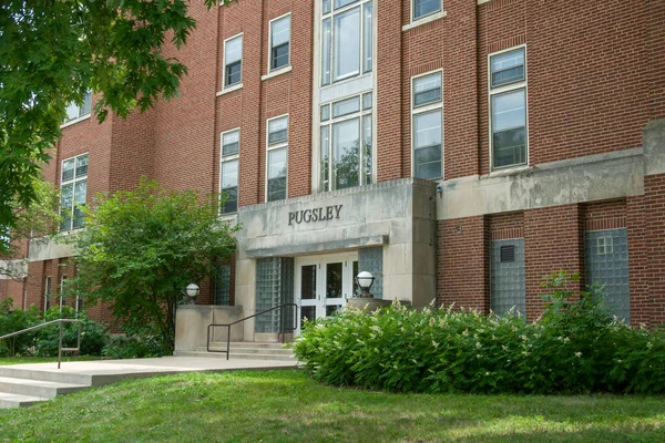 Brookings Usa Ιουνιου 2023 Pugsley Hall Στην Πανεπιστημιούπολη Της Πολιτείας — Φωτογραφία Αρχείου