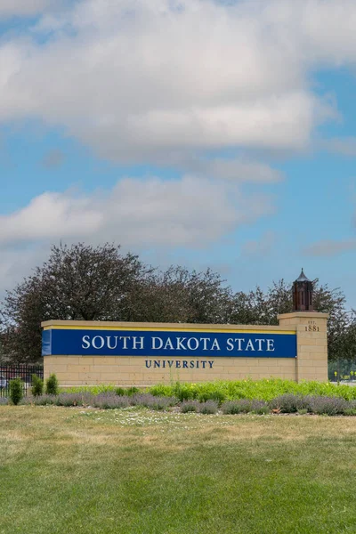 Brookings Abd Haziran 2023 Güney Dakota Eyalet Birliğine Giriş Duvarı — Stok fotoğraf