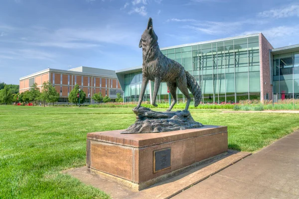 Vermillion Usa Juni 2023 Legacy Sculptuur Campus Van University South — Stockfoto