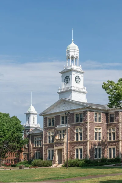 Vermillion Usa June 2023 Old Main Hall Campus University South — 图库照片