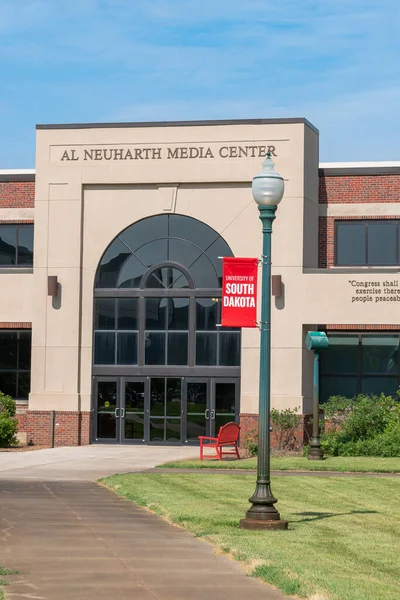 Vermilioni Usa Giugno 2023 Neuharth Media Center Nel Campus Dell — Foto Stock