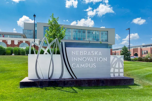 Lincoln Juni 2023 Nebraska Innovation Campus Aan Universiteit Van Nebraska — Stockfoto
