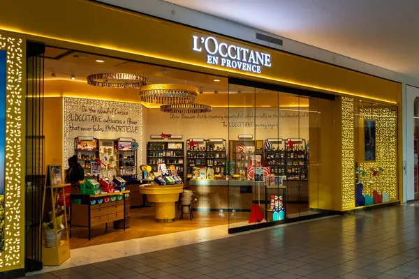 Bloomington Сша December 2023 Occitane Provence Store Торговому Центрі Mall Стокове Фото
