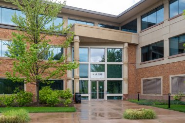 BOULDER, CO, ABD - 12 Mayıs 2024: Boulder 'daki Colorado Üniversitesi' nde LASP Uzay Bilimleri Binası.