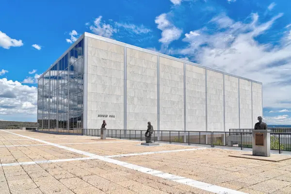 Stock image COLORADO SPRINGS, CO, USA - MAY 14, 2024:Arnold Hall at the United States Air Force Academy.