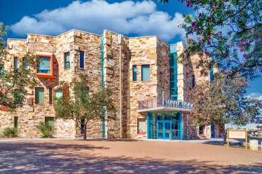 LAS CRUCES, NM, ABD - 16 Mayıs 2024: New Mexico State University Center for the Arts.