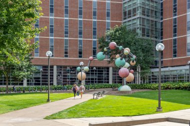 MINNEAPOLIS, MN, USA, SEPTEMBER 5, 2024: Molecuar and Cellular Biology Building on the campus of the University of Minnesota. clipart