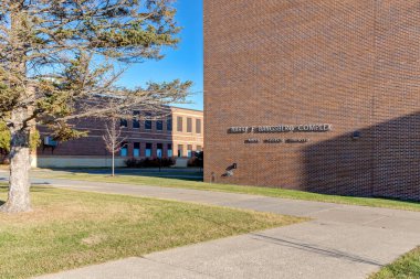 BEMIDJI, MN, USA, NOVEMBER 17, 2024: Harry F. Bangsberg Kompleksi Bemidji Eyalet Üniversitesi.