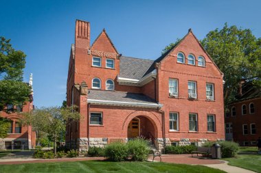 EAST LANSING, MI, ABD, 19 Eylül 2024: Ichigan Devlet Üniversitesi 'ndeki Botanik Binası.