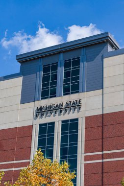 Doğu LANSING, MI, ABD, 19 Eylül 2024: Michigan Eyalet Üniversitesi Kampüsü Sparta Stadyumu.