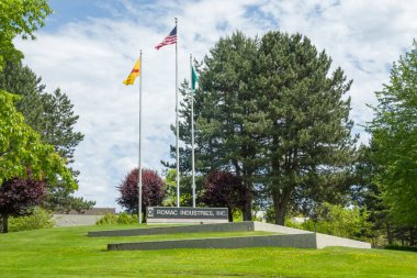 BOTHELL, WA, ABD, 25 Mayıs 2025: Romac Endüstri 'nin dış ve ticari marka logosu.