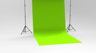 3D görüntü prodüksiyonu izole edildi. Yüksek kalite 4k görüntü