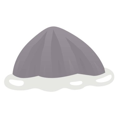 çocuklar için izole edilmiş mercan resifli karikatür sahnesi