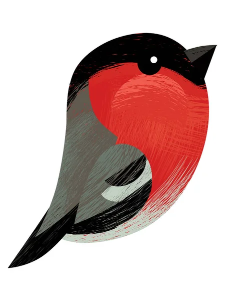 Desen Animat Pasăre Frumoasă Colorată Căutarea Unei Ilustrații Izolate Pentru — Fotografie, imagine de stoc