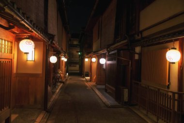 Gion, Kyoto, Japonya 'daki Ryokan Oteli..