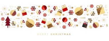 Mutlu Noeller ve mutlu yıllar tebrik kartı. Geçmiş, tebrik kartı, parti davetiyesi, web sitesi afişi, sosyal medya afişi, iş ve pazarlama materyali için vektör illüstrasyonu.