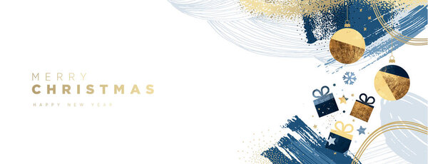 Рождественские и новогодние открытки. Векторная иллюстрация для фона, поздравительная открытка, пригласительный билет на вечеринку, баннер сайта, баннер социальных сетей, деловой и маркетинговый материал.