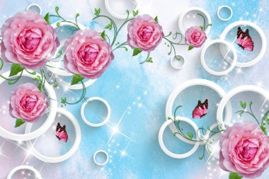 Herhangi bir iç duvar kağıdının tasarımında modern fikirler için resimler