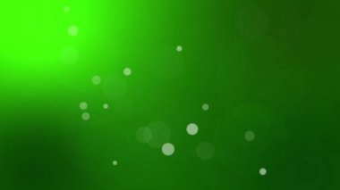 Bokeh ışıkları olan yeşil soyut arkaplan