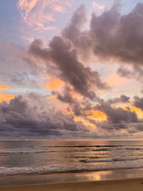 Sahilden güzel bir manzara.