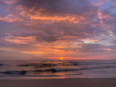 Sahilden güzel bir manzara.