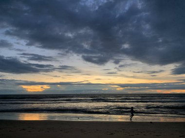 Sahilden güzel bir manzara.