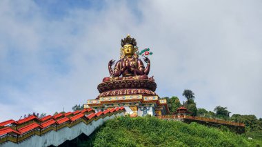                                Chenrezig Heykeli, Pelling, Sikkim Hindistan