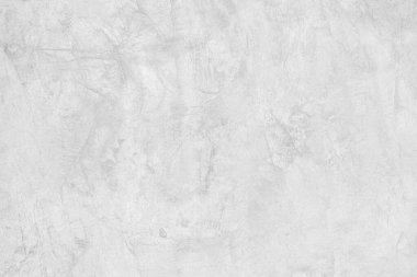 Beyaz beton duvar dokusu. İç tasarım arka planı, pankart veya duvar kağıdı için soyut grunge beton